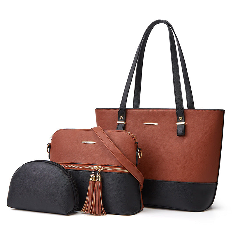 Three-piece Set One-shoulder Diagonal Handbag