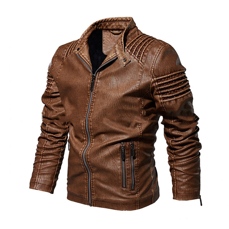 Men's leather clothing