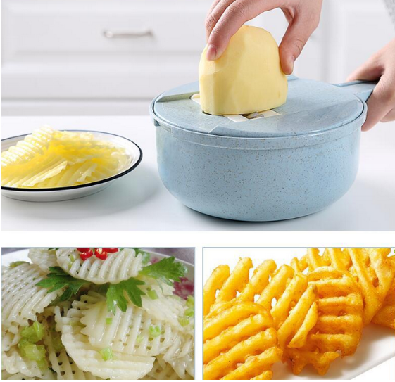 Vegetable Slicer Potato Peeler Carrot Onion Grater With Strainer