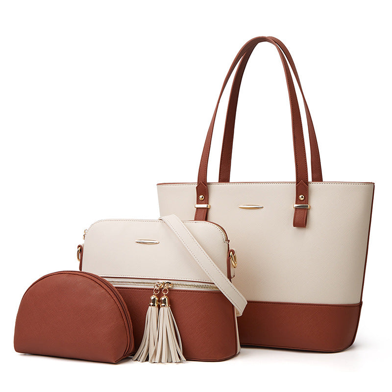 Three-piece Set One-shoulder Diagonal Handbag