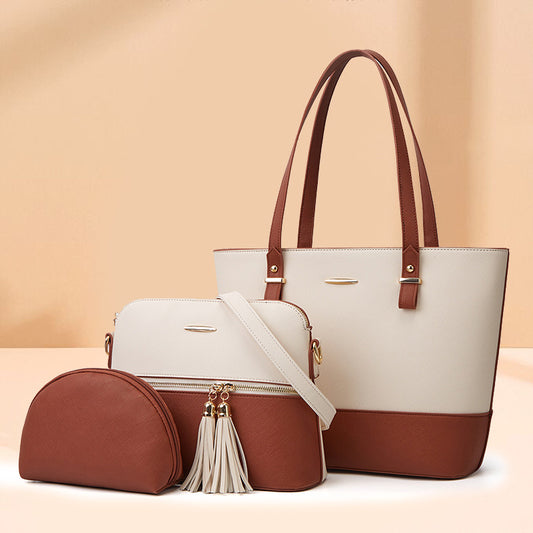 Three-piece Set One-shoulder Diagonal Handbag