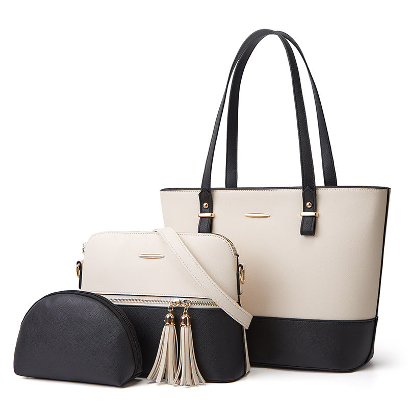 Three-piece Set One-shoulder Diagonal Handbag