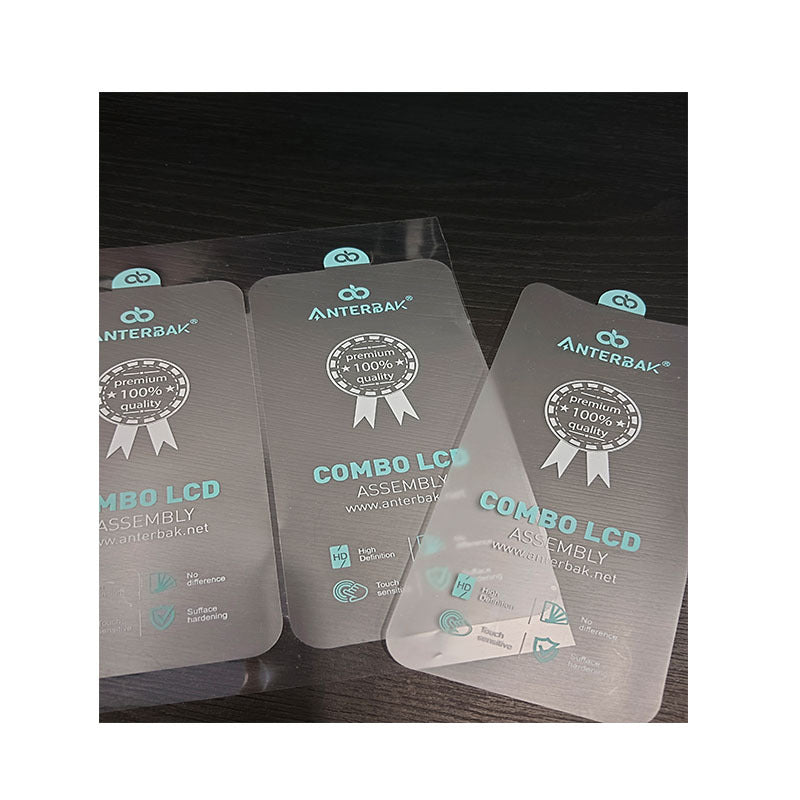 Dust-proof And Scratch-proof Pet Silicone 6+5 Self-adsorbing Material Mobile Phone Screen Protector Can Be Customized And Transparent As Shown In The Picture